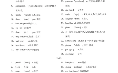 专题2.初中英语人教新目标版单词表(按单元顺序)(七至九年级)（背诵版）_02中考总复习（2026版更新中）_03-英语-中考总复习_2024年中考复习资料_一轮复习_单词表