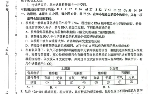 2023年高三1月大联考（全国乙卷）理综_05高考化学_高考模拟题_全国课标版_2023届高三上学期1月大联考（全国乙卷）理科综合试题_2023届高三上学期1月大联考（全国乙卷）理科综合试题