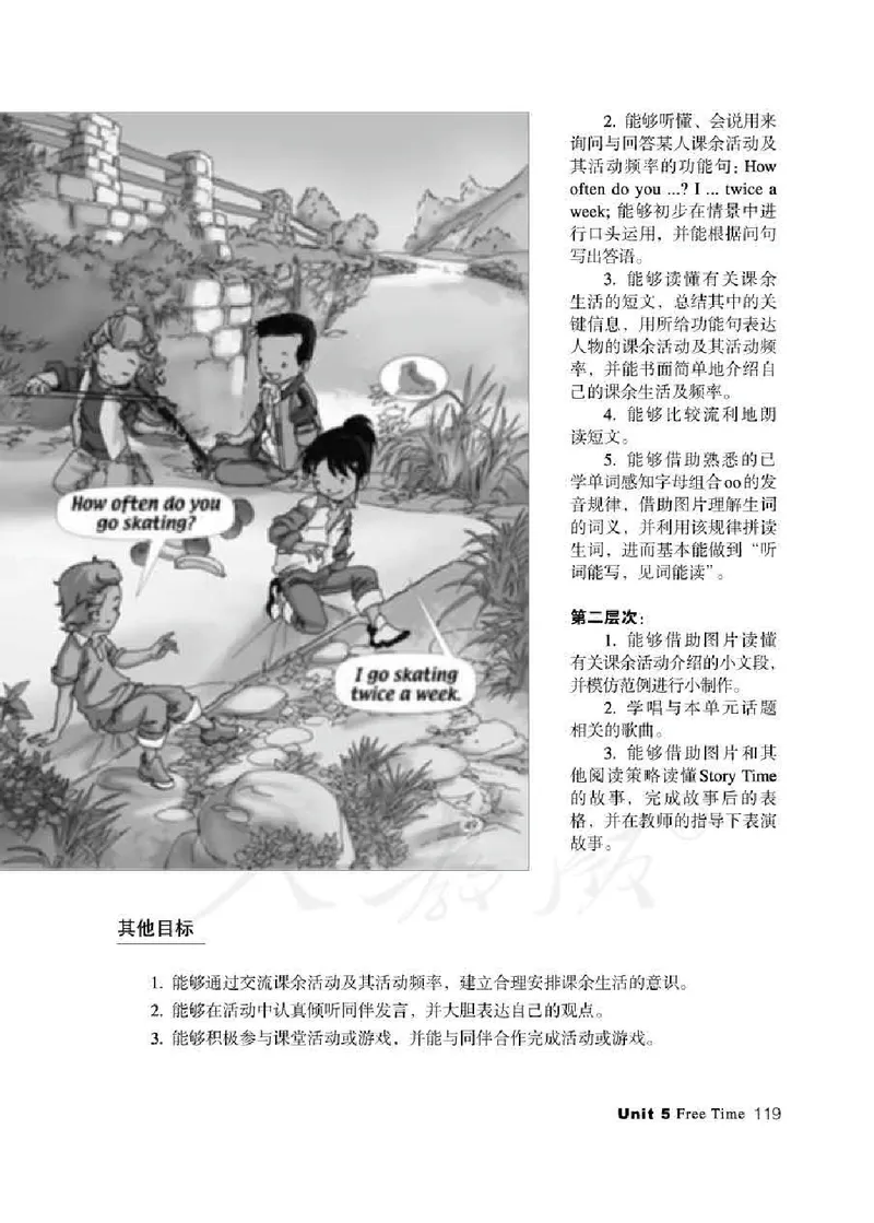 4下_26春四年级上下册人教版_四上英语合集人教版PEP英语四年级上册新教材（教学视频+课件+动画+音频+练习+教案）_16教师用书_小学英语_人教新起点小学英语（一起点）