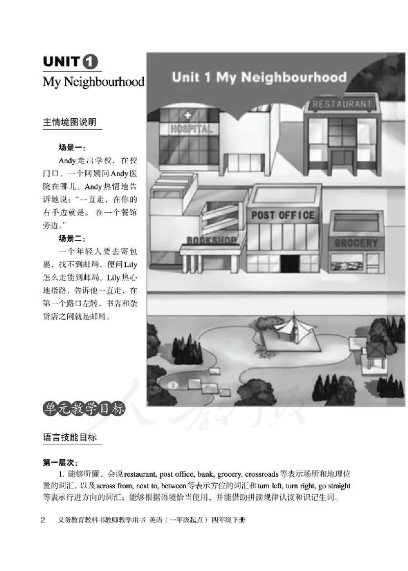 4下_26春四年级上下册人教版_四上英语合集人教版PEP英语四年级上册新教材（教学视频+课件+动画+音频+练习+教案）_16教师用书_小学英语_人教新起点小学英语（一起点）