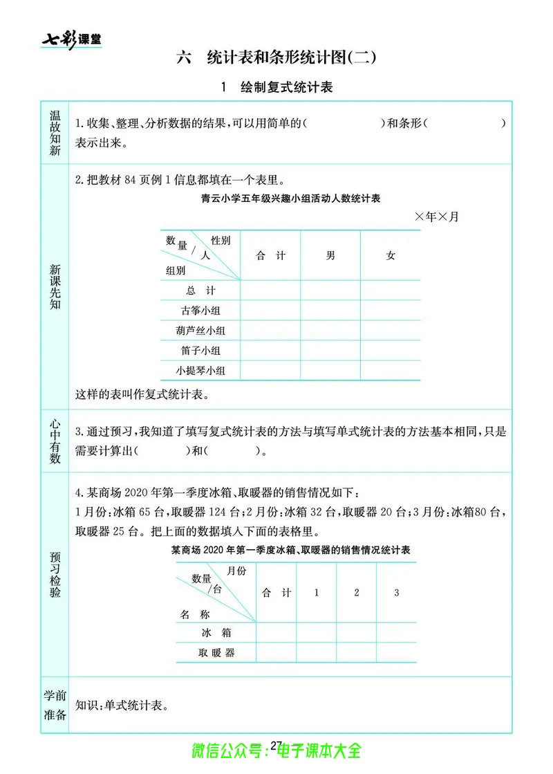 苏教版5a_26春四年级上下册人教版_四上英语合集人教版PEP英语四年级上册新教材（教学视频+课件+动画+音频+练习+教案）_17练习资料_小学英语（预习复习资料大礼包）_《预习卡》