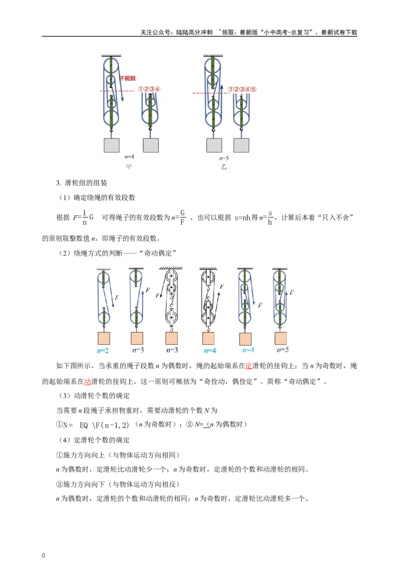 专题12简单机械（知识梳理+典例+练习）-2024物理中考一轮复习精品资料（教师版）_02中考总复习（2026版更新中）_04-物理-中考总复习_2024年中考复习资料_一轮复习_配套练习
