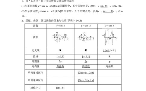 2024年高考数学一轮复习（新高考版）第4章　&sect;4.5　三角函数的图象与性质_02高考数学_2024年新高考资料_1.2024一轮复习_2024年高考数学一轮复习讲义（新高考版）