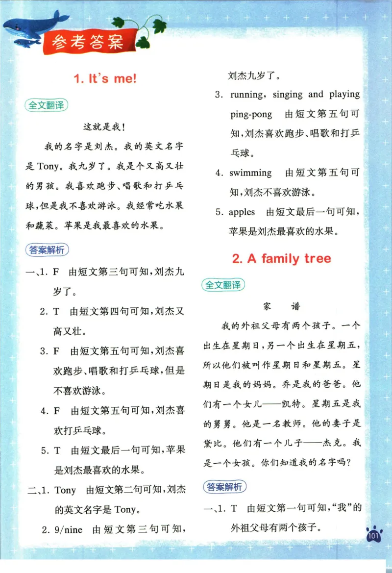 星火英语阅读训练100篇三年级_26春四年级上下册人教版_四上英语合集人教版PEP英语四年级上册新教材（教学视频+课件+动画+音频+练习+教案）_17练习资料_《阅读训练100篇》