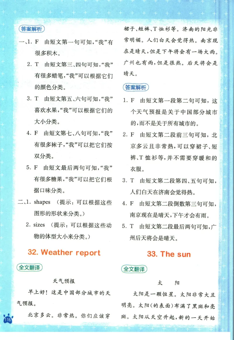 星火英语阅读训练100篇三年级_26春四年级上下册人教版_四上英语合集人教版PEP英语四年级上册新教材（教学视频+课件+动画+音频+练习+教案）_17练习资料_《阅读训练100篇》