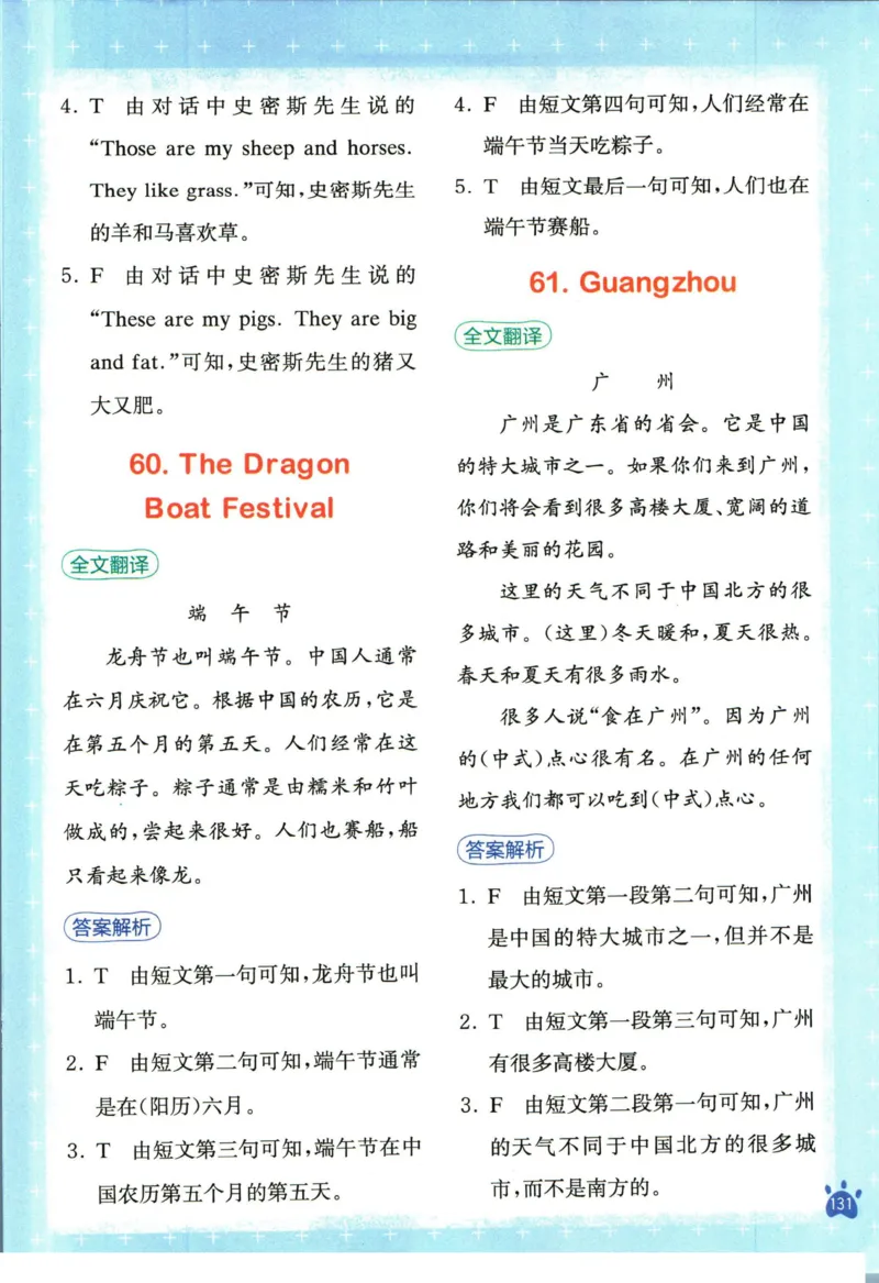 星火英语阅读训练100篇三年级_26春四年级上下册人教版_四上英语合集人教版PEP英语四年级上册新教材（教学视频+课件+动画+音频+练习+教案）_17练习资料_《阅读训练100篇》
