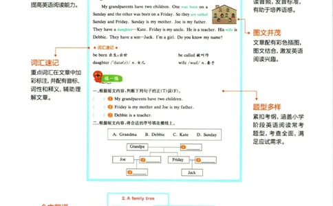 星火英语阅读训练100篇三年级_26春四年级上下册人教版_四上英语合集人教版PEP英语四年级上册新教材（教学视频+课件+动画+音频+练习+教案）_17练习资料_《阅读训练100篇》