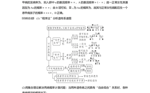 2024年高考生物一轮复习（新人教版）第5单元　第8课时　伴性遗传的特点与应用及人类遗传病_09高考生物_2024年新高考资料_1.2024一轮复习_2024年高考生物一轮复习讲义（新人教版）