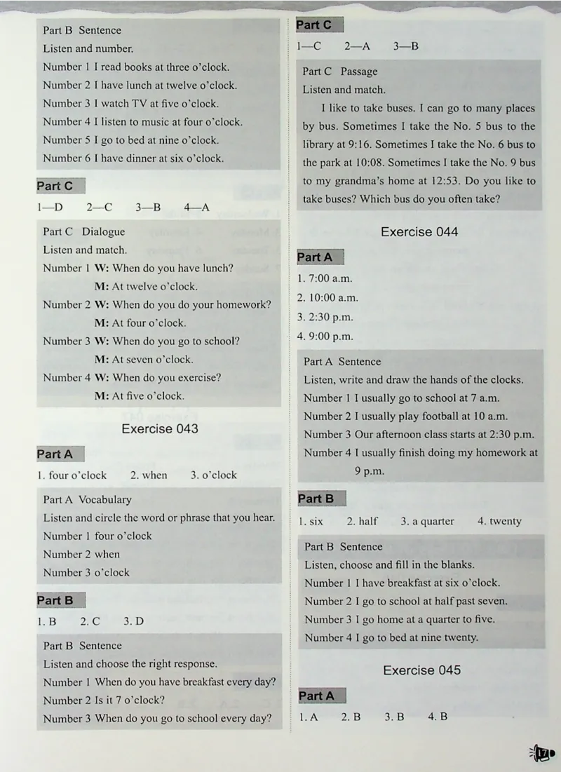 2英语~听霸答案-新_26春四年级上下册人教版_四上英语合集人教版PEP英语四年级上册新教材（教学视频+课件+动画+音频+练习+教案）_17练习资料_小学英语（预习复习资料大礼包）