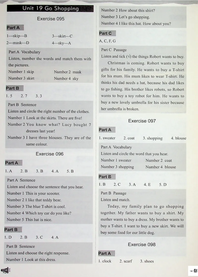 2英语~听霸答案-新_26春四年级上下册人教版_四上英语合集人教版PEP英语四年级上册新教材（教学视频+课件+动画+音频+练习+教案）_17练习资料_小学英语（预习复习资料大礼包）