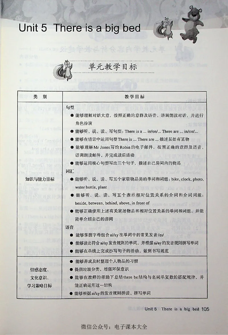 英语PEP5A教师教学用书_26春四年级上下册人教版_四上英语合集人教版PEP英语四年级上册新教材（教学视频+课件+动画+音频+练习+教案）_16教师用书_小学英语_人教版PEP