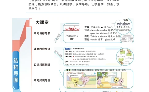 状元大课堂四年级上册英语人教PEP版正文_26春四年级上下册人教版_四上英语合集人教版PEP英语四年级上册新教材（教学视频+课件+动画+音频+练习+教案）_17练习资料_《状元导学案》
