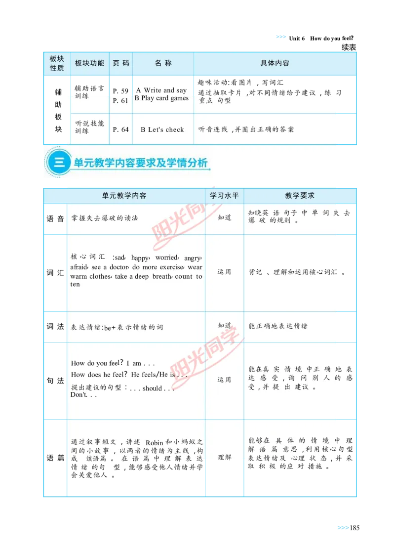 教案正文6上_Unit6_26春四年级上下册人教版_四上英语合集人教版PEP英语四年级上册新教材（教学视频+课件+动画+音频+练习+教案）_19同步教案课件_人教pep3_3-6上册