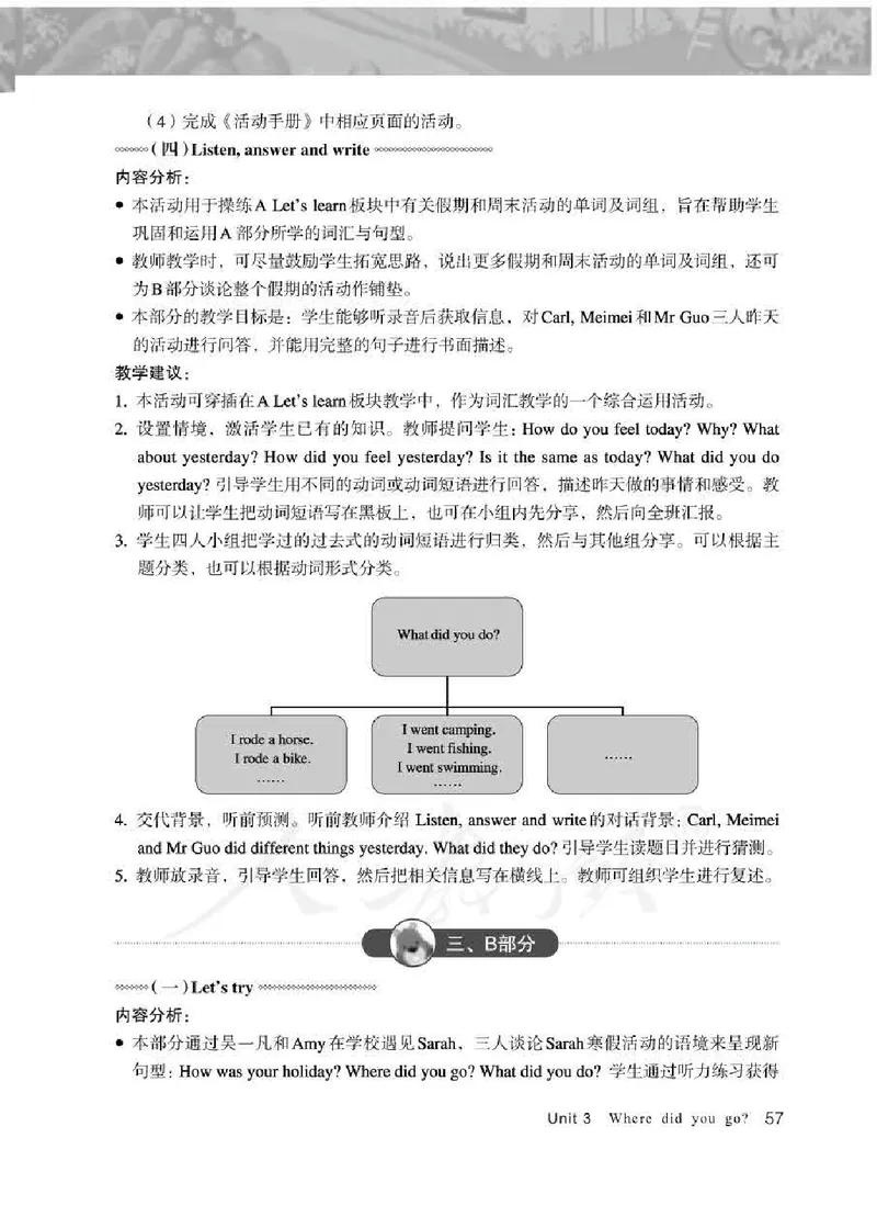 英语PEP6B教师教学用书_26春四年级上下册人教版_四上英语合集人教版PEP英语四年级上册新教材（教学视频+课件+动画+音频+练习+教案）_16教师用书_小学英语_人教版PEP