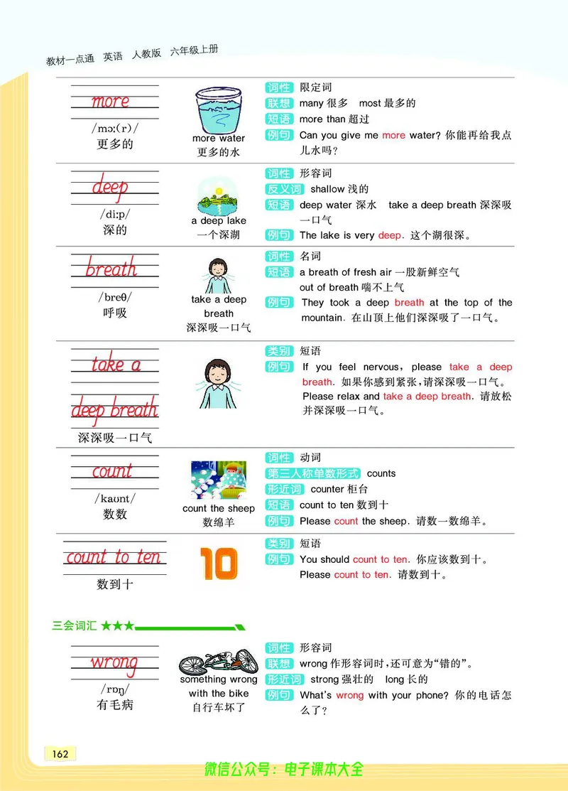 英语6A_26春四年级上下册人教版_四上英语合集人教版PEP英语四年级上册新教材（教学视频+课件+动画+音频+练习+教案）_17练习资料_小学英语（预习复习资料大礼包）_《教材一点通》