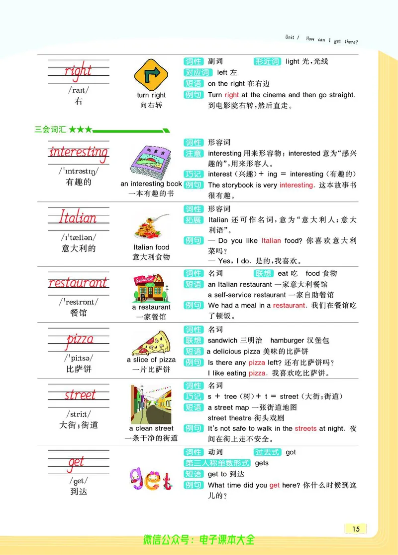 英语6A_26春四年级上下册人教版_四上英语合集人教版PEP英语四年级上册新教材（教学视频+课件+动画+音频+练习+教案）_17练习资料_小学英语（预习复习资料大礼包）_《教材一点通》