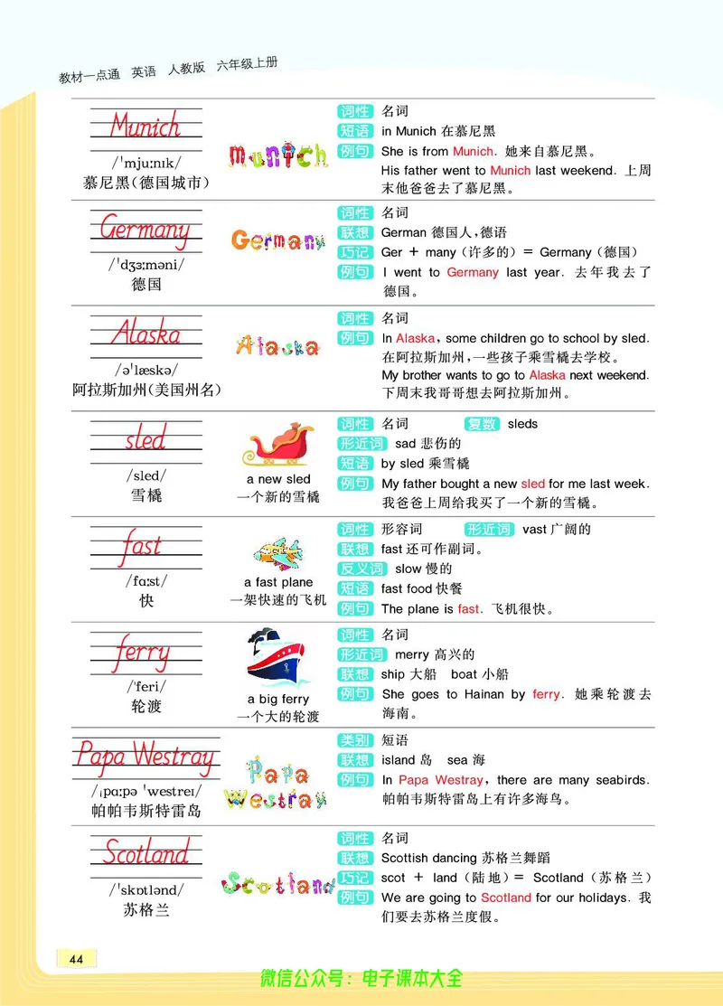 英语6A_26春四年级上下册人教版_四上英语合集人教版PEP英语四年级上册新教材（教学视频+课件+动画+音频+练习+教案）_17练习资料_小学英语（预习复习资料大礼包）_《教材一点通》