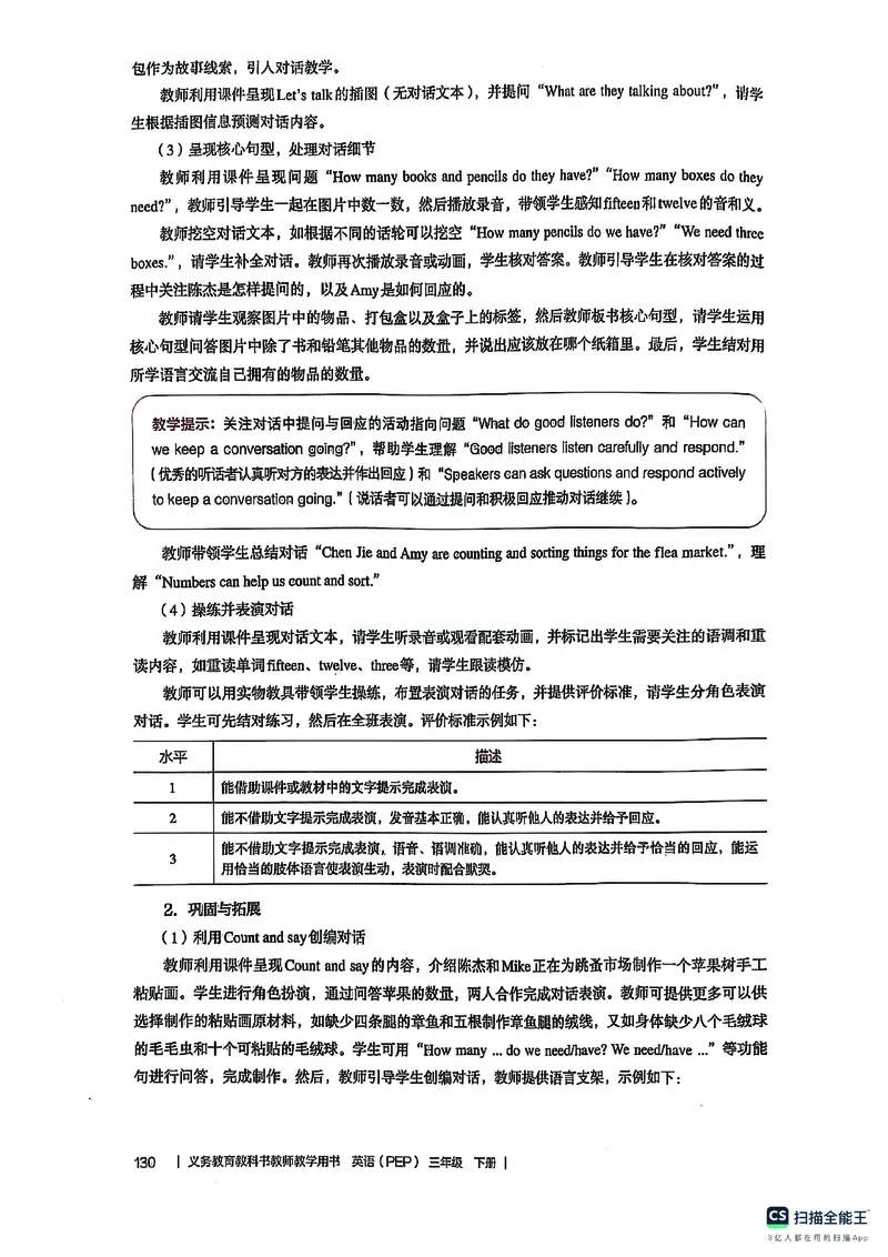 英语PEP3B教师教学用书（2025春）_26春四年级上下册人教版_四上英语合集人教版PEP英语四年级上册新教材（教学视频+课件+动画+音频+练习+教案）_16教师用书_小学英语_人教版PEP