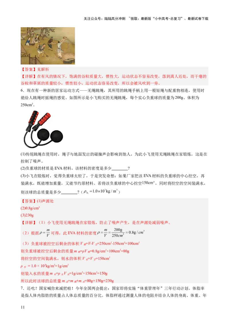 专题21跨学科实践（讲练）（解析版）_02中考总复习（2026版更新中）_04-物理-中考总复习_2025年中考复习资料_2025中考二轮课件ppt+讲义+练习物理_讲义+练习