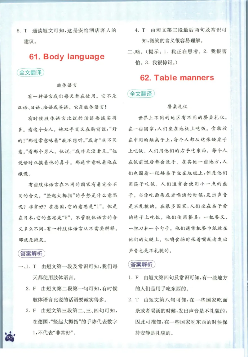 星火英语阅读训练100篇五年级_26春四年级上下册人教版_四上英语合集人教版PEP英语四年级上册新教材（教学视频+课件+动画+音频+练习+教案）_17练习资料_《阅读训练100篇》