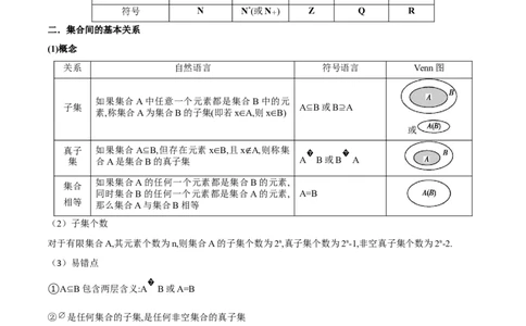 1.1集合（精讲）（教师版）_02高考数学_新高考复习资料_2024年新高考资料_一轮复习资料_完2024年高考数学一轮复习一隅三反系列（新高考）