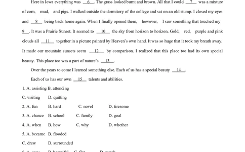 03必修第三册Unit1基础练习-2023年高考英语一轮复习讲练测(人教版2019)_03高考英语_新高考复习资料_2023年新高考资料_一轮复习_2023年高考英语一轮复习讲练测（新教材人教版新高考）