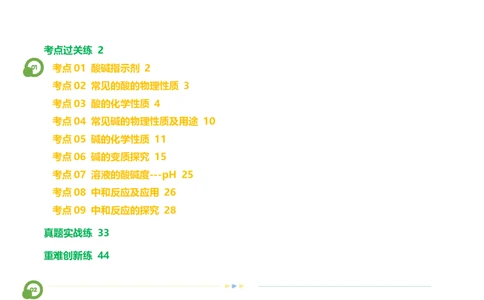 专题07常见的酸和碱（练习）-2024年中考化学一轮复习讲练测（全国通用）（解析版）_02中考总复习（2026版更新中）_05-化学-中考总复习_2024年中考复习资料_一轮复习资料