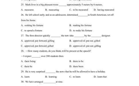 07非谓语动词(精练)-2024年高考英语一轮复习语法能力突破必备(PPT+复习卡+精练题)(通用版)_03高考英语_通用版（老高考）复习资料_2024年复习资料_07.非谓语动词(PPT+复习卡+精练题)(通用版)