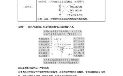 2024年高考生物一轮复习（新人教版）第9单元　第8课时　生态系统的稳定性_09高考生物_2024年新高考资料_1.2024一轮复习_2024年高考生物一轮复习讲义（新人教版）