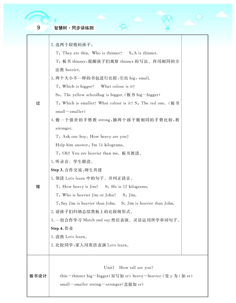 智慧树英语6年级下(PEP)_26春四年级上下册人教版_四上英语合集人教版PEP英语四年级上册新教材（教学视频+课件+动画+音频+练习+教案）_19同步教案课件_人教pep3_3-6下册_《智慧树教案》