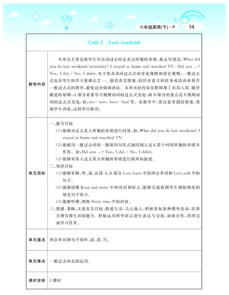 智慧树英语6年级下(PEP)_26春四年级上下册人教版_四上英语合集人教版PEP英语四年级上册新教材（教学视频+课件+动画+音频+练习+教案）_19同步教案课件_人教pep3_3-6下册_《智慧树教案》
