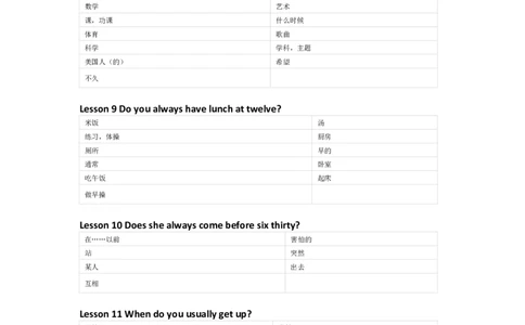 科普版英语五年级下册单词默写表_26春四年级上下册人教版_四上英语合集人教版PEP英语四年级上册新教材（教学视频+课件+动画+音频+练习+教案）_17练习资料_《小学英语单词默写表》
