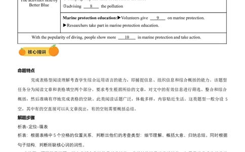 专题06任务型阅读（讲练）（原卷版）_02中考总复习（2026版更新中）_03-英语-中考总复习_2025中考复习资料_2025中考二轮课件ppt+讲义+练习英语_讲义+练习
