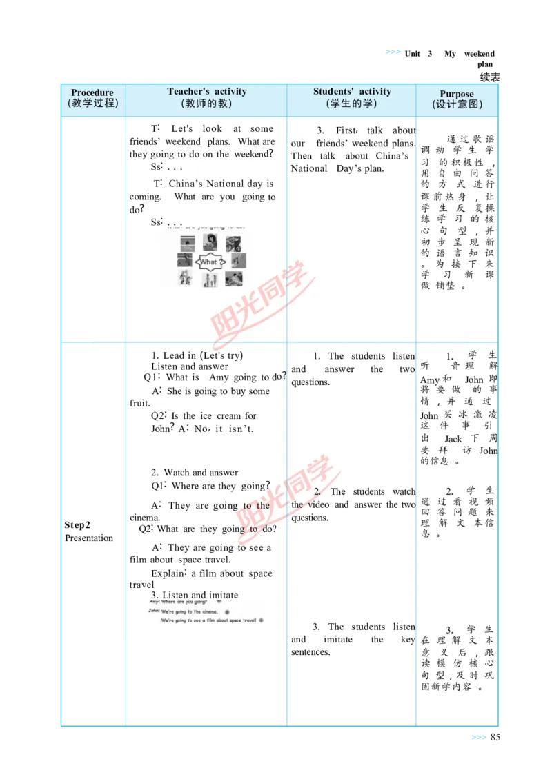 教案正文6上_Unit3_26春四年级上下册人教版_四上英语合集人教版PEP英语四年级上册新教材（教学视频+课件+动画+音频+练习+教案）_19同步教案课件_人教pep3_3-6上册