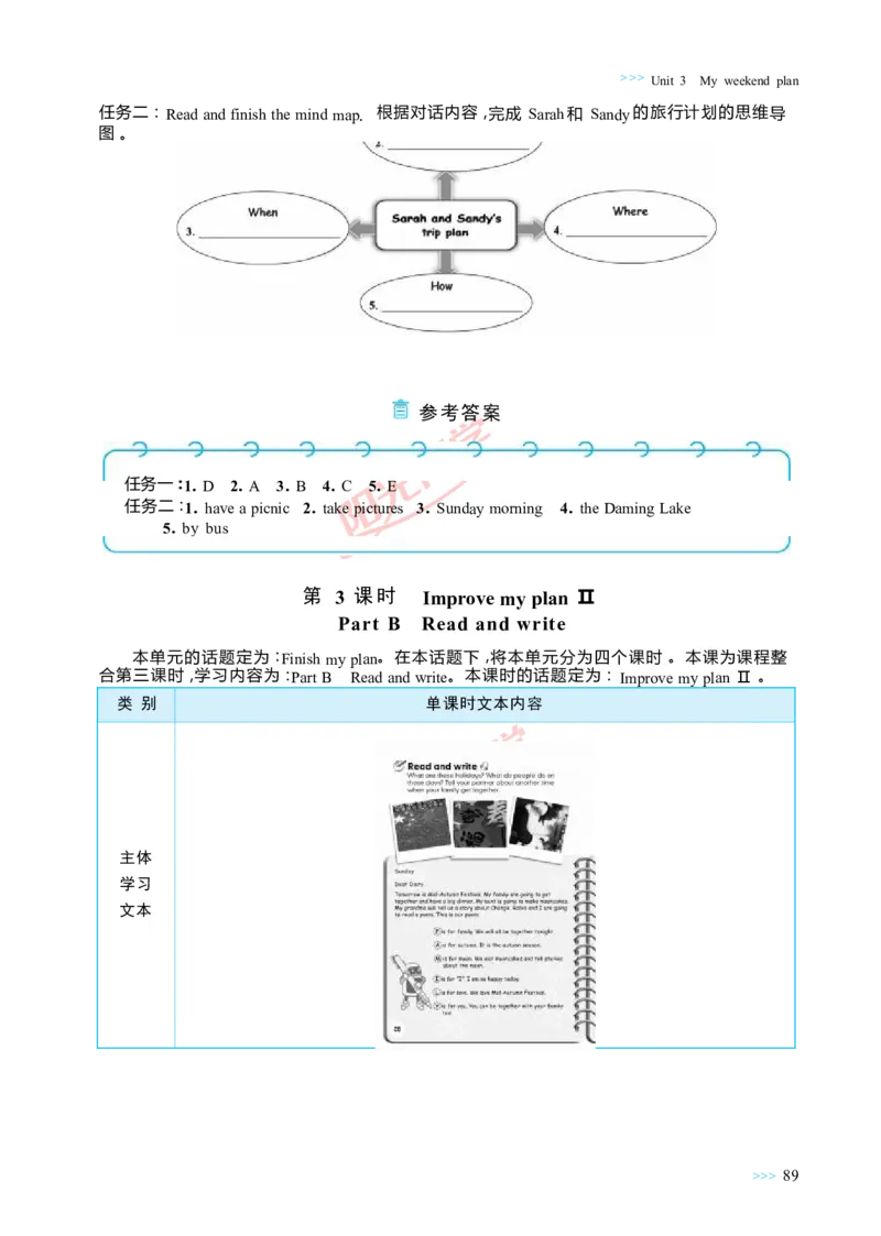 教案正文6上_Unit3_26春四年级上下册人教版_四上英语合集人教版PEP英语四年级上册新教材（教学视频+课件+动画+音频+练习+教案）_19同步教案课件_人教pep3_3-6上册