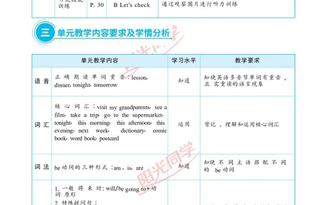 教案正文6上_Unit3_26春四年级上下册人教版_四上英语合集人教版PEP英语四年级上册新教材（教学视频+课件+动画+音频+练习+教案）_19同步教案课件_人教pep3_3-6上册