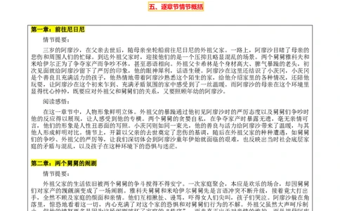 专题16《童年》《鲁滨逊漂流记》（2份思维导图+2部名著梳理+突破易错易混6法）（原卷版）_02中考总复习（2026版更新中）_01-语文-中考总复习_2025年中考资料