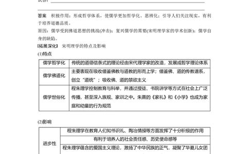 2024年高考历史一轮复习（部编版）板块1第3单元第10讲　辽宋夏金元时期的文化_07高考历史_新高考复习资料_2024年新高考复习资料_一轮复习资料_2024年高考历史一轮复习讲义（部编版）