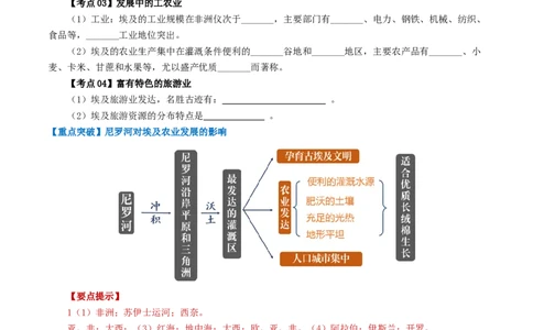 专题12日本和埃及（背记帮）-备战2024年中考地理一轮复习考点帮（全国通用）（答案版）_02中考总复习（2026版更新中）_09-地理-中考总复习_2024年中考复习资料_一轮复习