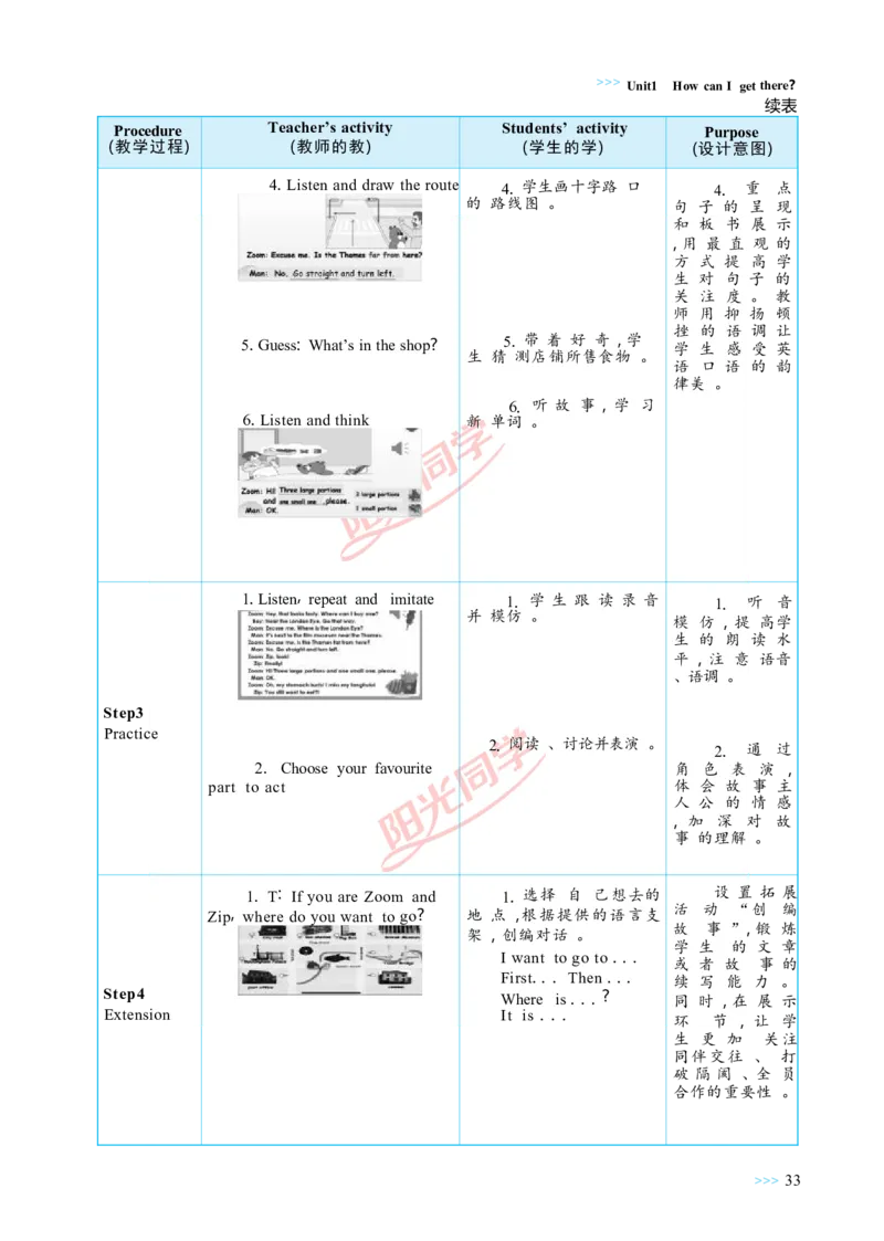 教案正文6上_Unit1_26春四年级上下册人教版_四上英语合集人教版PEP英语四年级上册新教材（教学视频+课件+动画+音频+练习+教案）_19同步教案课件_人教pep3_3-6上册