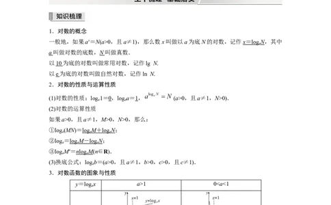 2022届高考数学一轮复习(新高考版)第2章&sect;2.5　对数与对数函数_02高考数学_新高考复习资料_2022年新高考资料_2022年一轮复习各版本_1.新高考2022年高考数学一轮复习