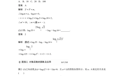 2022届高考数学一轮复习(新高考版)第2章&sect;2.5　对数与对数函数_02高考数学_新高考复习资料_2022年新高考资料_2022年一轮复习各版本_1.新高考2022年高考数学一轮复习