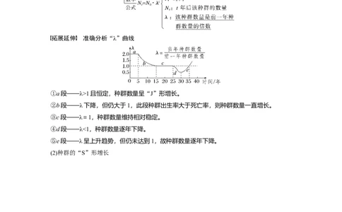 2024年高考生物一轮复习（新人教版）第9单元　第2课时　种群数量的变化及其影响因素_09高考生物_2024年新高考资料_1.2024一轮复习_2024年高考生物一轮复习讲义（新人教版）