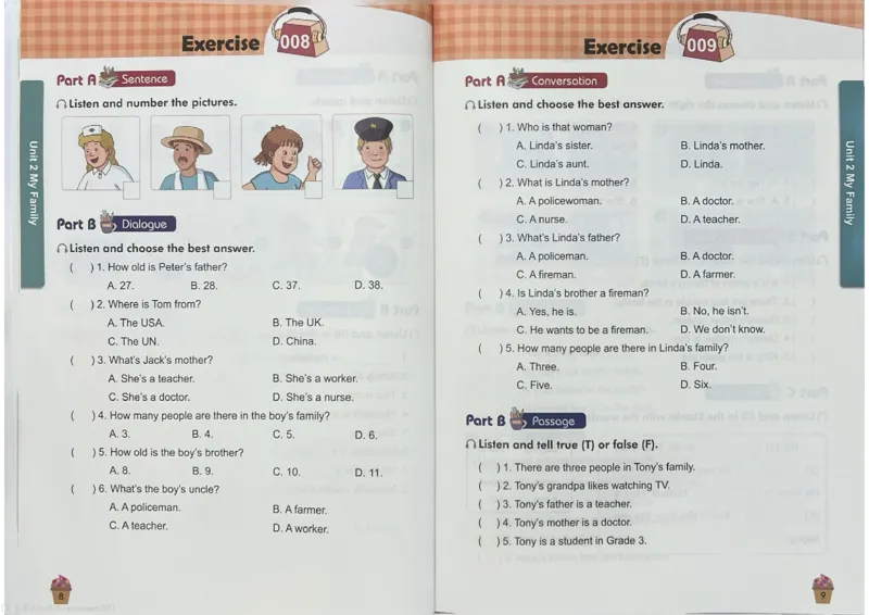 3英语~听霸-新_26春四年级上下册人教版_四上英语合集人教版PEP英语四年级上册新教材（教学视频+课件+动画+音频+练习+教案）_17练习资料_小学英语（预习复习资料大礼包）