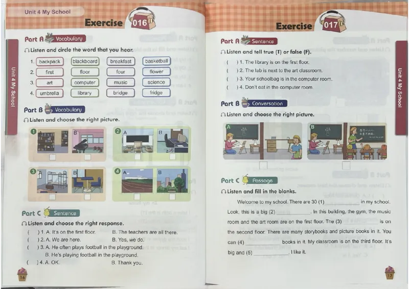 3英语~听霸-新_26春四年级上下册人教版_四上英语合集人教版PEP英语四年级上册新教材（教学视频+课件+动画+音频+练习+教案）_17练习资料_小学英语（预习复习资料大礼包）