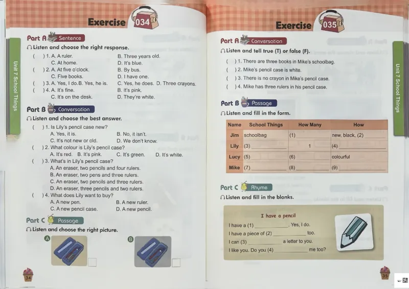 3英语~听霸-新_26春四年级上下册人教版_四上英语合集人教版PEP英语四年级上册新教材（教学视频+课件+动画+音频+练习+教案）_17练习资料_小学英语（预习复习资料大礼包）