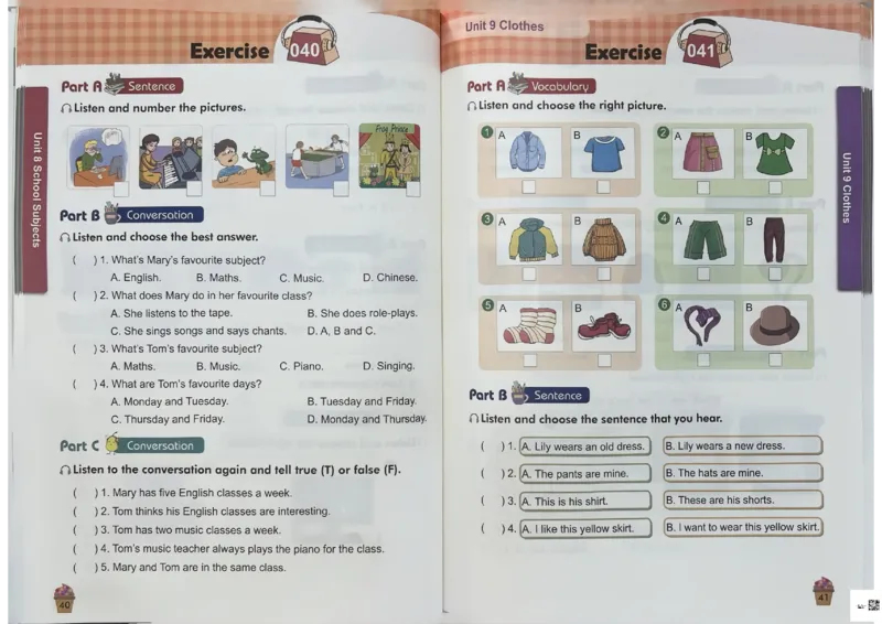 3英语~听霸-新_26春四年级上下册人教版_四上英语合集人教版PEP英语四年级上册新教材（教学视频+课件+动画+音频+练习+教案）_17练习资料_小学英语（预习复习资料大礼包）