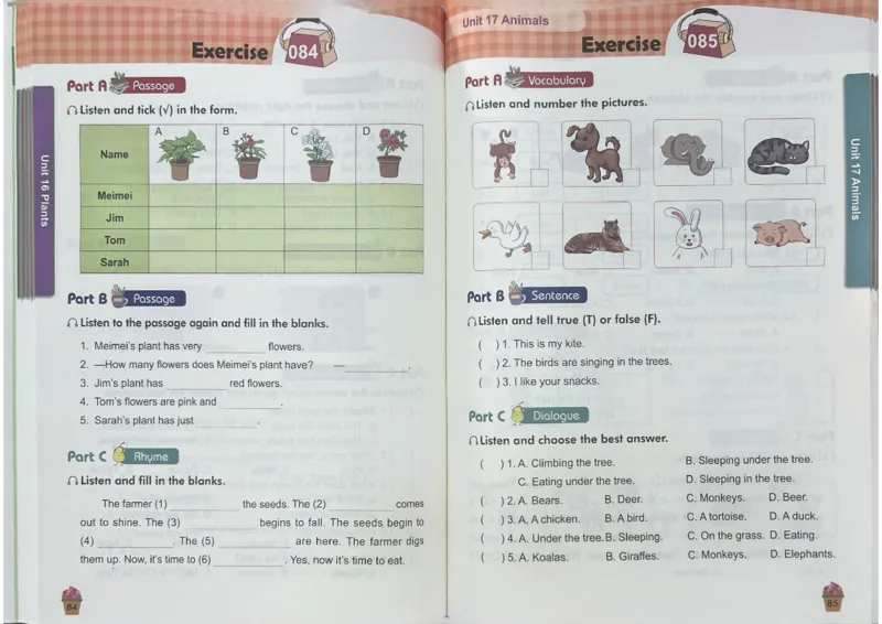 3英语~听霸-新_26春四年级上下册人教版_四上英语合集人教版PEP英语四年级上册新教材（教学视频+课件+动画+音频+练习+教案）_17练习资料_小学英语（预习复习资料大礼包）