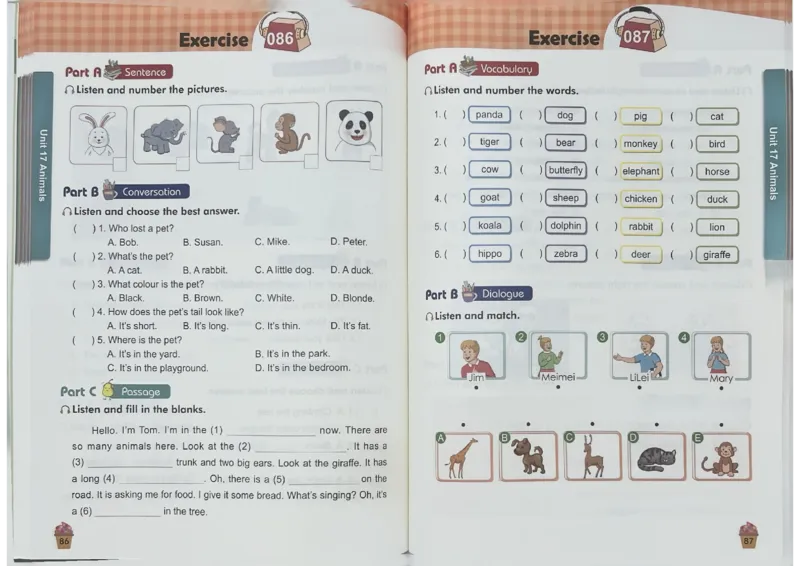 3英语~听霸-新_26春四年级上下册人教版_四上英语合集人教版PEP英语四年级上册新教材（教学视频+课件+动画+音频+练习+教案）_17练习资料_小学英语（预习复习资料大礼包）
