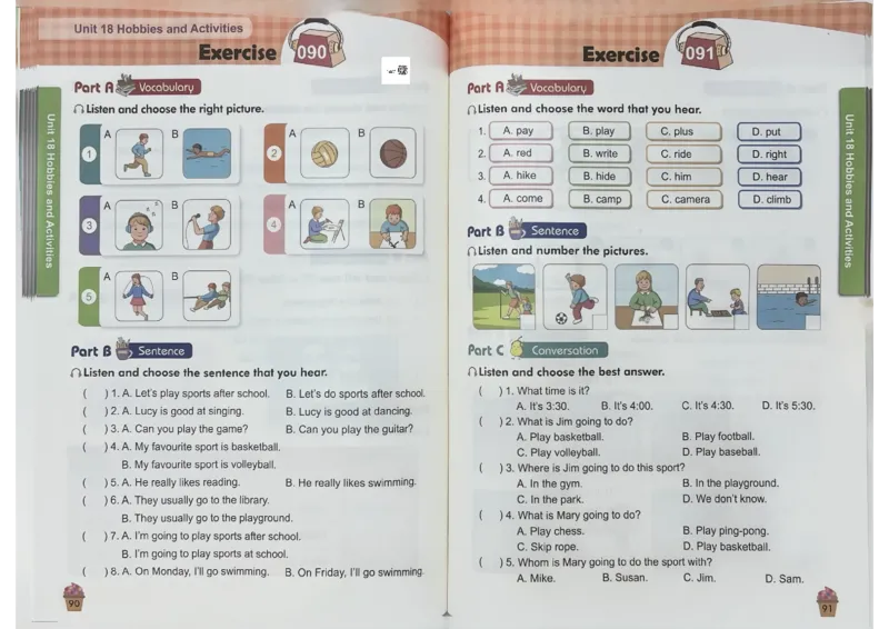 3英语~听霸-新_26春四年级上下册人教版_四上英语合集人教版PEP英语四年级上册新教材（教学视频+课件+动画+音频+练习+教案）_17练习资料_小学英语（预习复习资料大礼包）